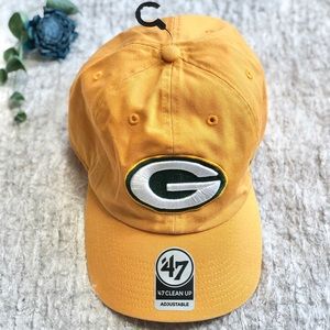🆕New with tags GREEN BAY PACKERS CLEAN UP HAT NFL